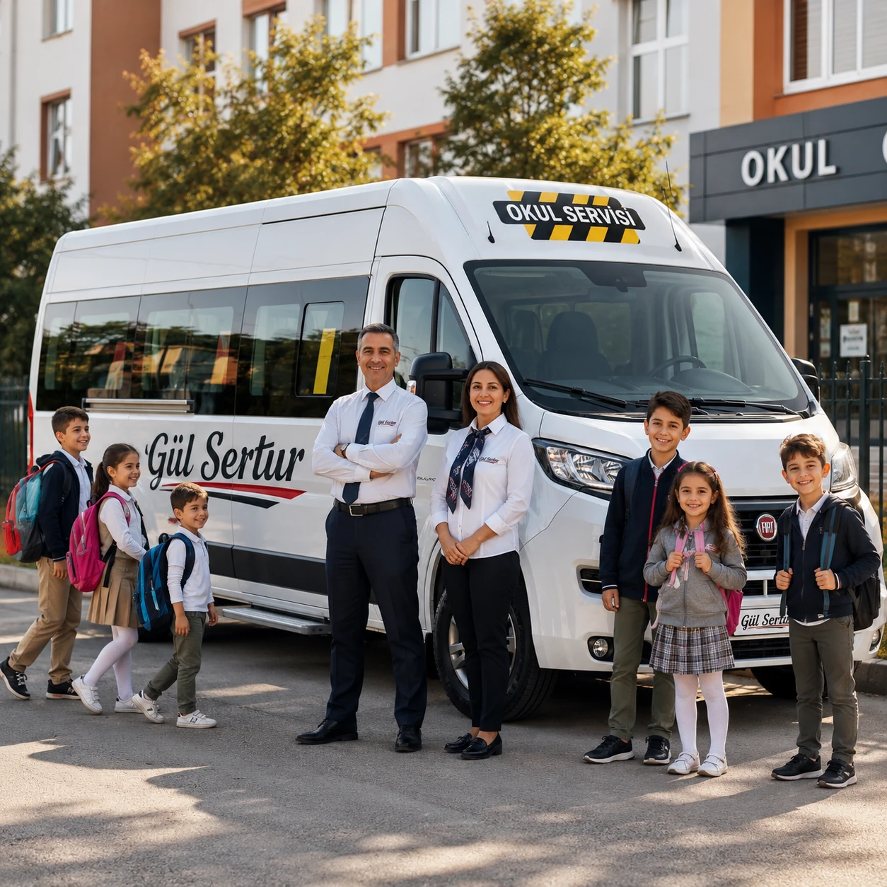 Gül Sertur okul servisi